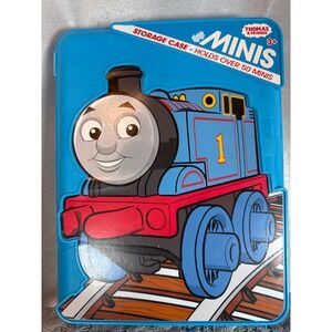 Thomas Friends Minis Storage Case Blue Train Thomas 1 Holds Over 50